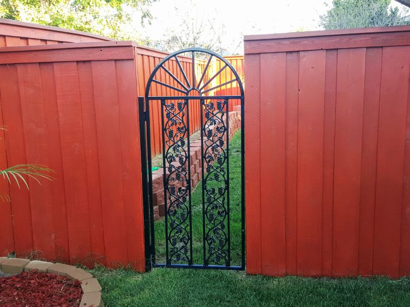 Metal Fence Gate